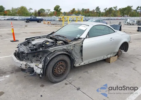 2004 Lexus Sc 430 z USA, uszkodzony, nr VIN JTHFN48Y540060941